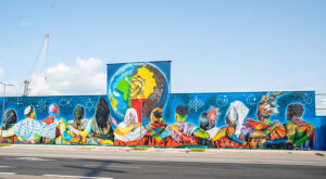 LE MUR GRAFFE ARTISTIQUE DE COTONOU